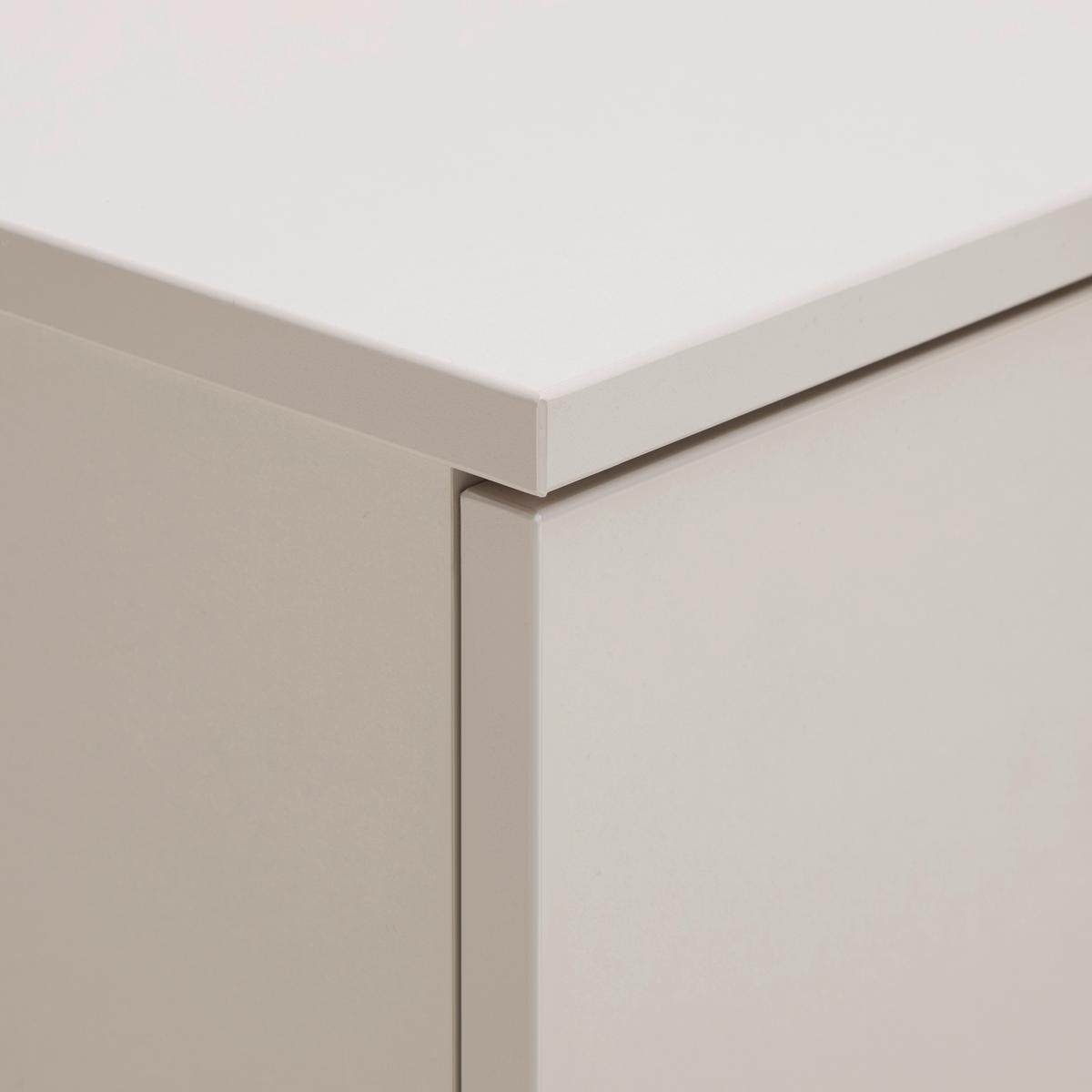 TV-Element Neo vč. LED dekor dub/kašmír - barvy dubu/černá, Moderní, kov/kompozitní dřevo (210/53/40cm) - Mömax