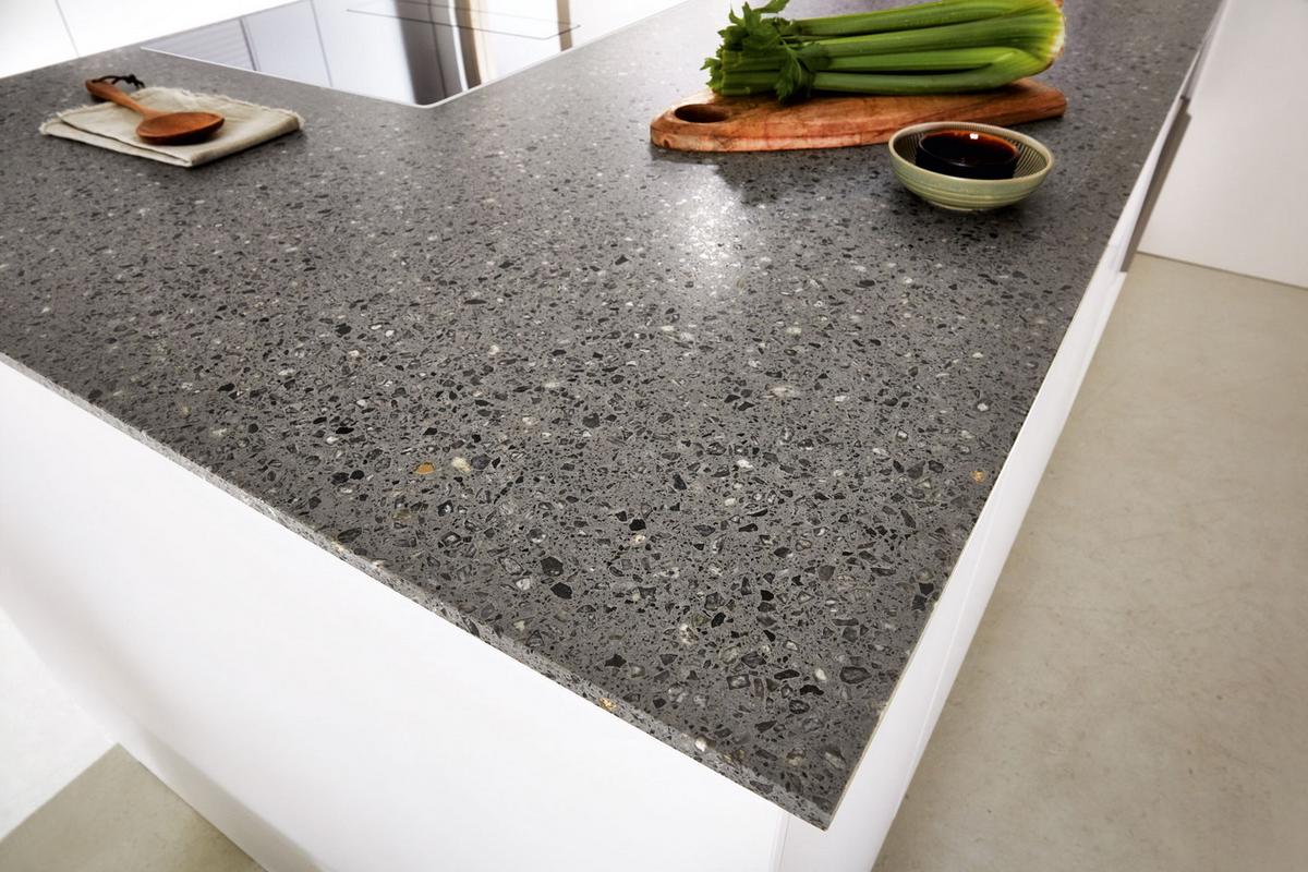 Einbauküche Eastbourne Frei Planbar Modernes Design - Schwarz/Weiß, MODERN, Holzwerkstoff - Vertico