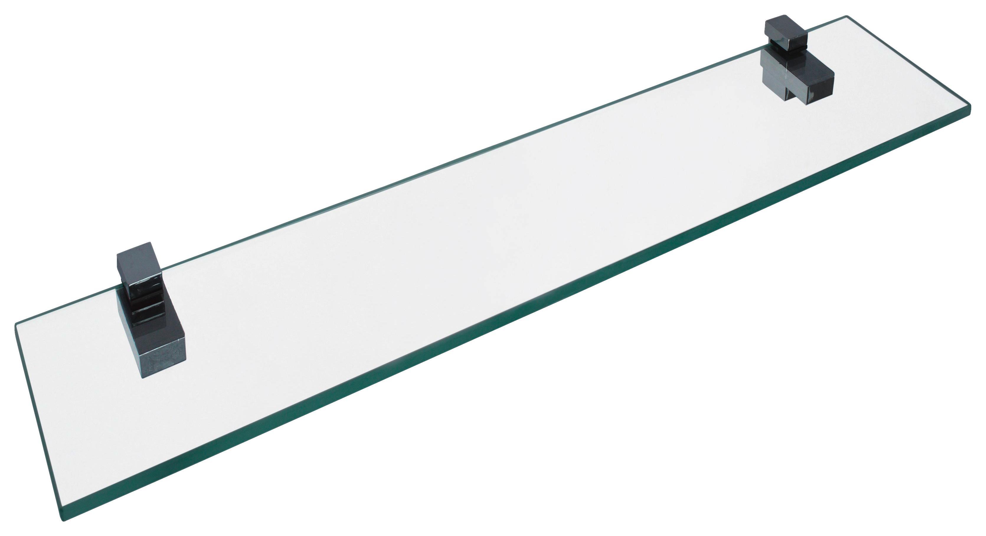 Glasablage mit 2 Wandhalterungen online kaufen