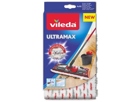 Poťah Na Mop Ultramax Microfibre 2v1 - červená, Konvenčný, textil/plast Poťah Na Mop Ultramax Microfibre 2v1 - červená, Konvenčný, textil/plast