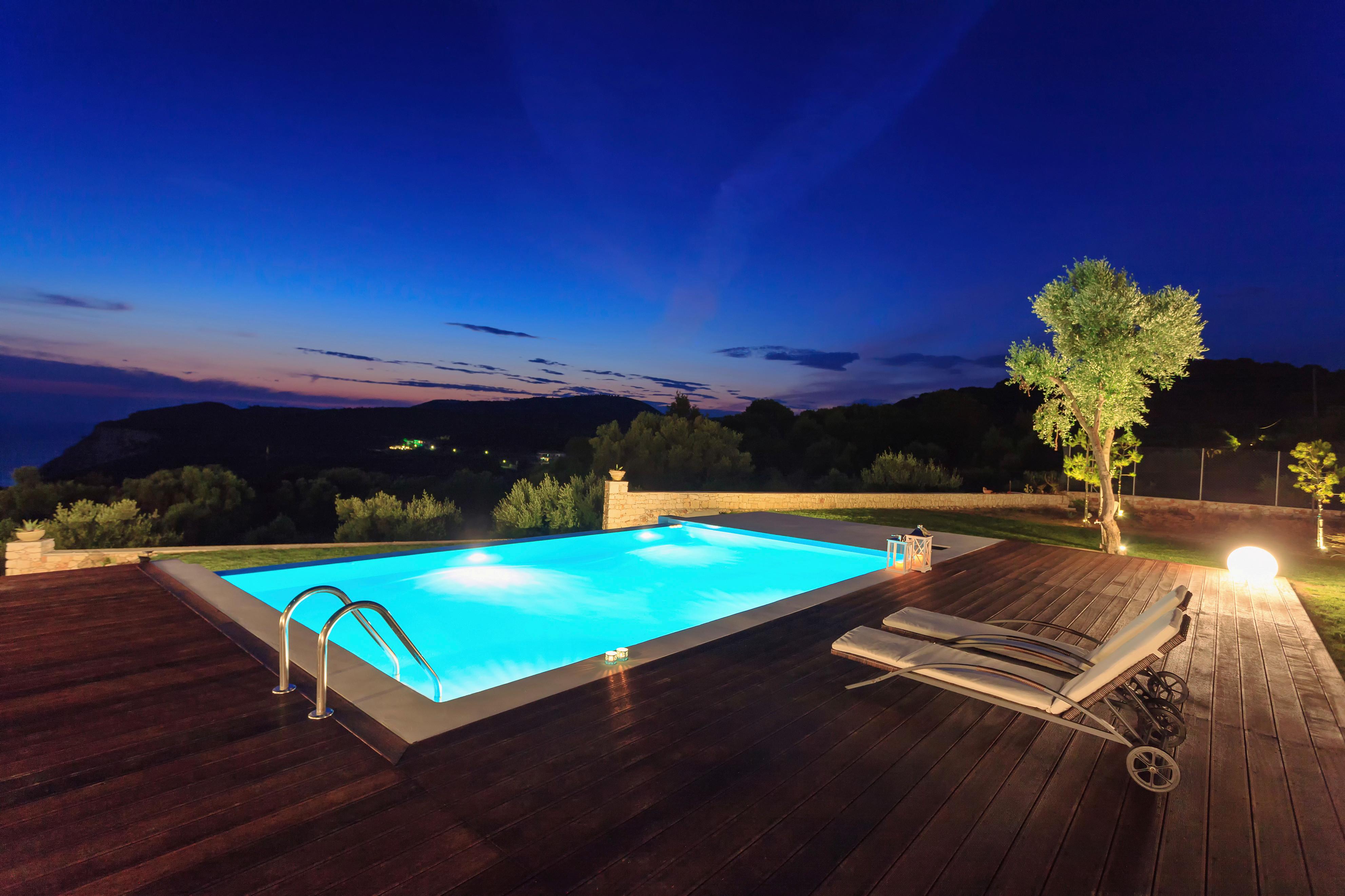 Styroporpool Rechteckig Kwad Pool mit Leiter L: 400 cm