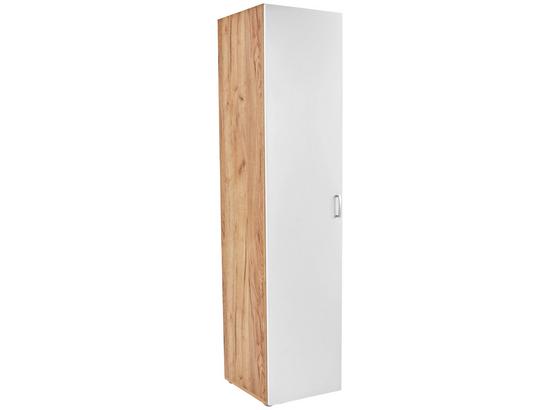 Schrank Tio - Eichefarben/Weiß, MODERN, Holzwerkstoff (45/183/37,5cm) Schrank Tio - Eichefarben/Weiß, MODERN, Holzwerkstoff (45/183/37,5cm)