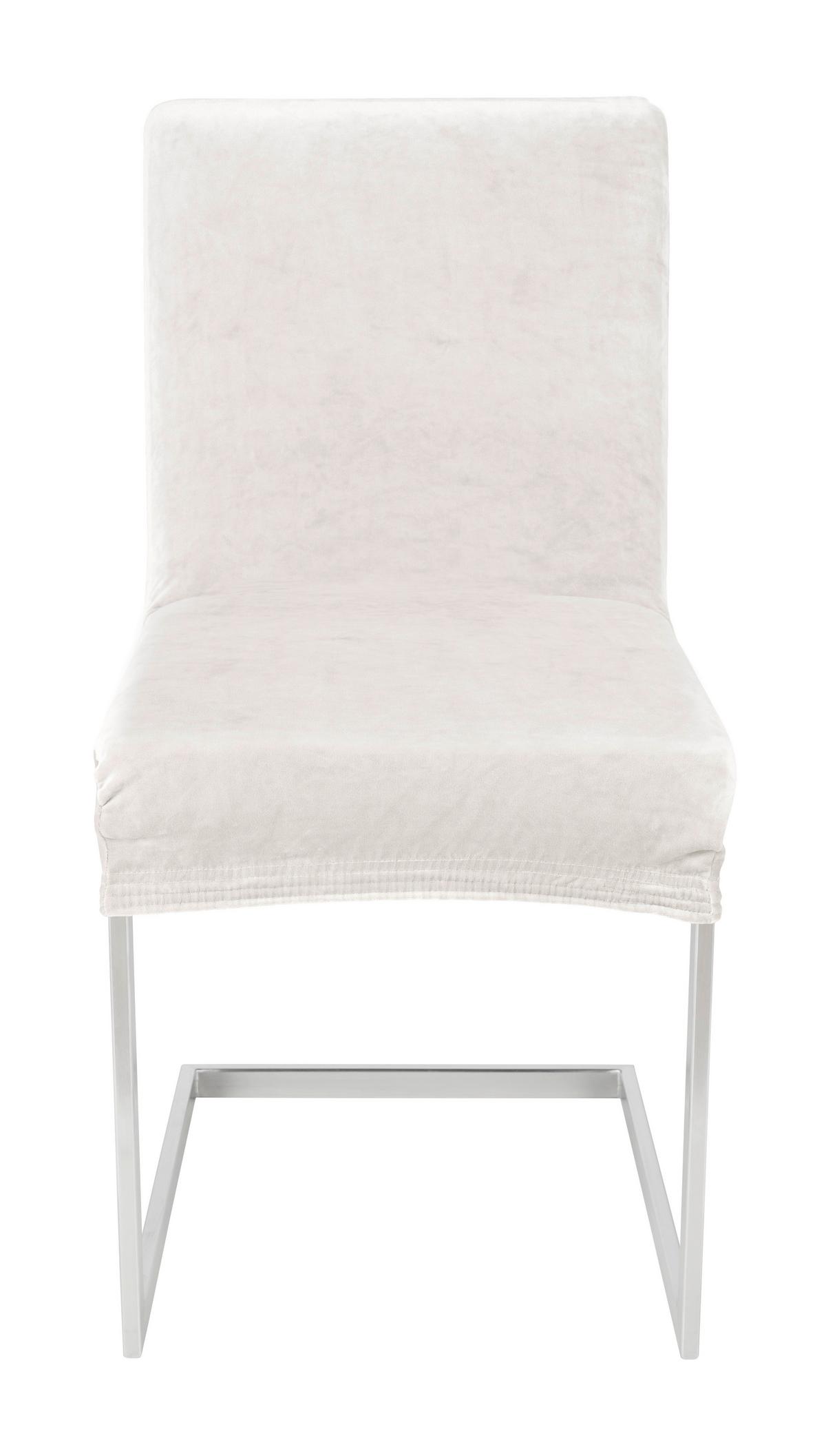 POVLAK NA ŽIDLI STEVE - bílá, textil (48/48/68cm) - Mömax