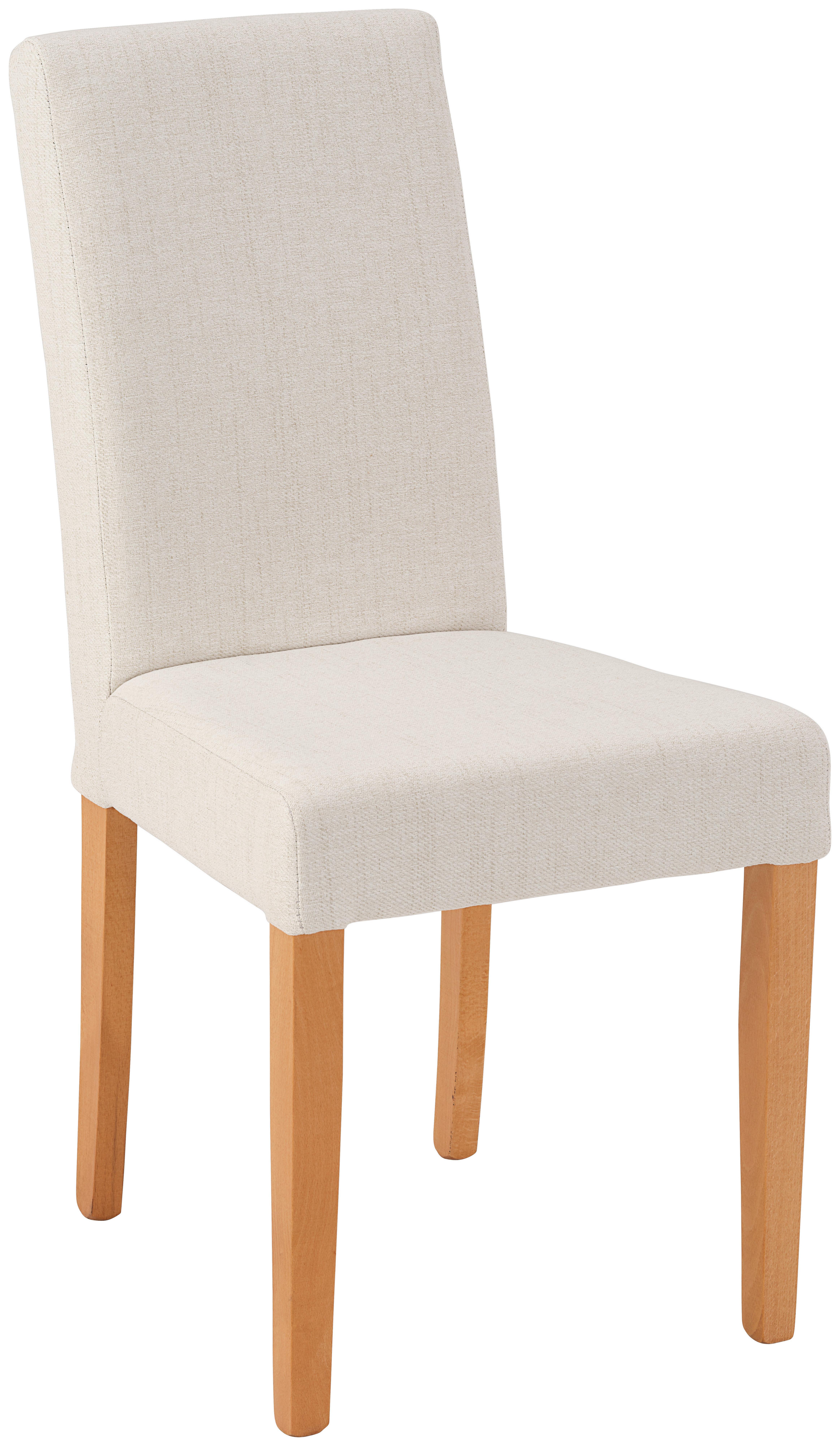 Stuhl John Beige Buche Natur, B: 43,5 Cm