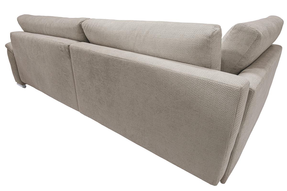 Ecksofa Casa Grand Hellbraun S: 175x268 Cm - Hellbraun/Beige, Design, Textil (178/268cm) - Livetastic