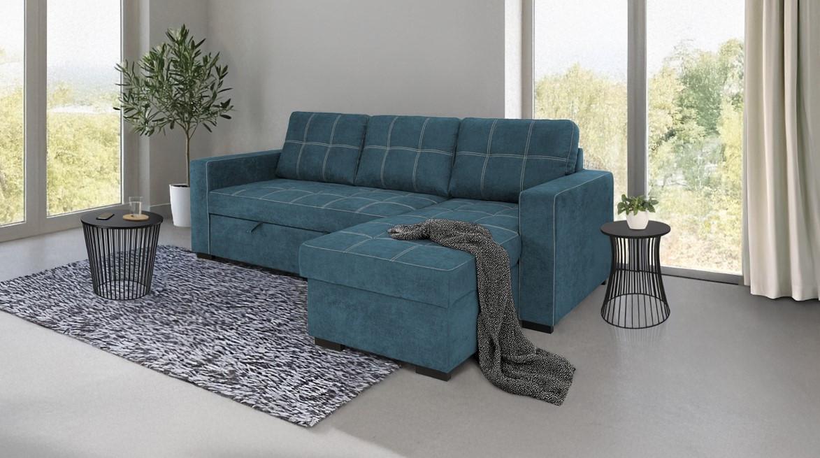 Sedacia súprava TURIN, šalviovozelená - čierna/šalviovozelená, Design, kov/drevo (239/87/160cm)