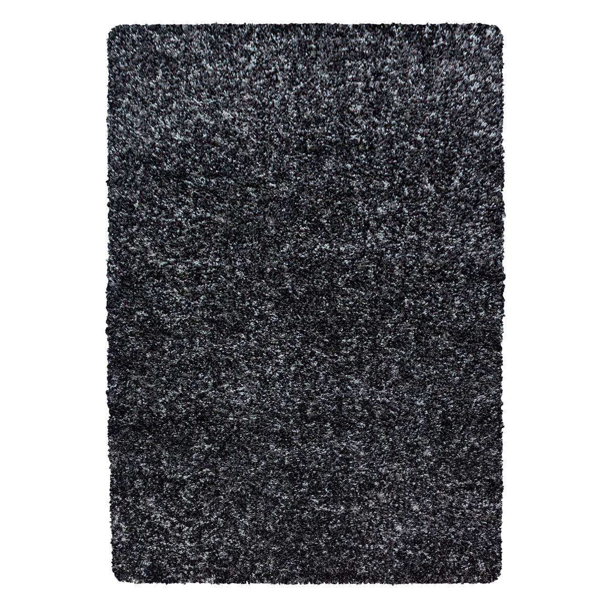 Hochflorteppich Enjoy - Anthrazit, KONVENTIONELL, Textil (280/370cm) - Novel