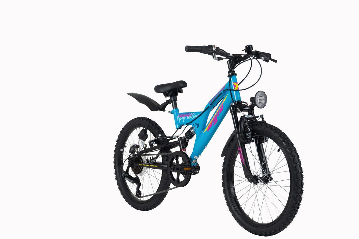 WYLD MTB FULLY ATB 20'' Zodiac blau/Pink - Blau, LIFESTYLE, Metall