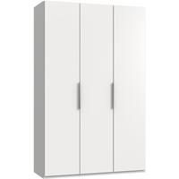 Drehtürenschrank 150 Cm Level, Weiß - Weiß, MODERN, Holzwerkstoff (150/236/58cm) - MID.YOU