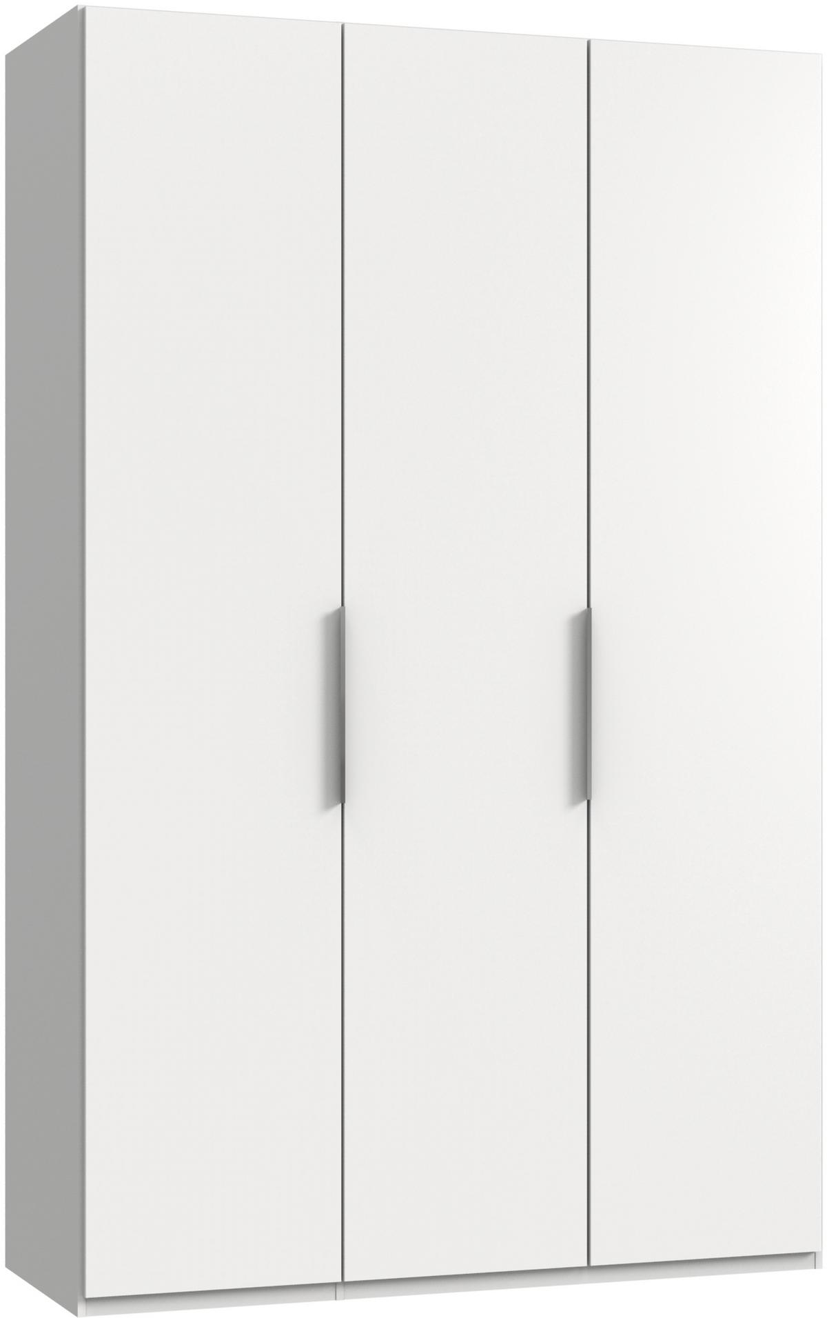 Drehtürenschrank 150 Cm Level, Weiß - Weiß, MODERN, Holzwerkstoff (150/236/58cm) - MID.YOU