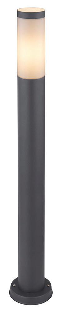 Venkovní Svítidlo Boston Antracitová Max. 60 Watt - opál/antracitová, Basics, kov/plast (12,7/80cm)