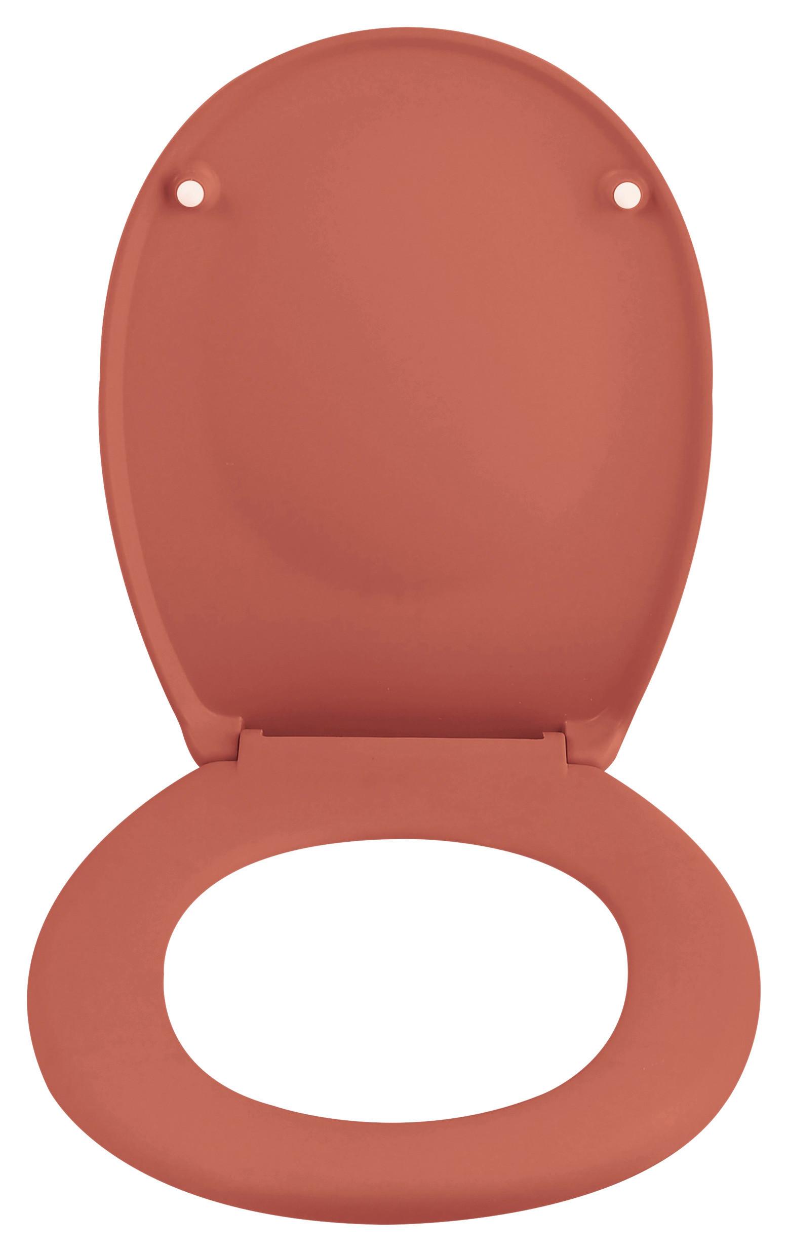 WC-Sitz Neela - Terracotta, KONVENTIONELL, Kunststoff (37,3/5cm) - Spirella