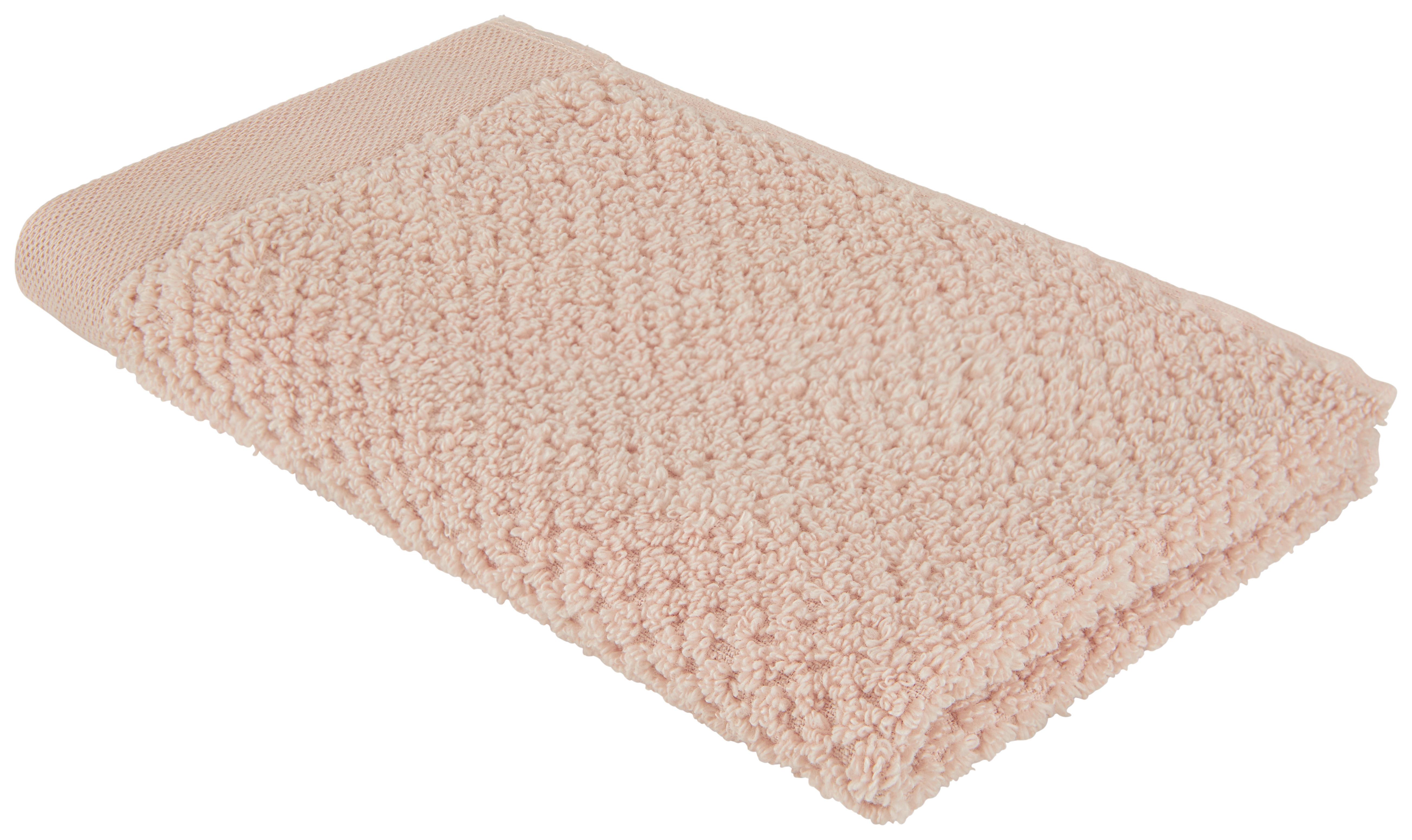 RUČNÍK PRO HOSTY Luise, 30/50cm, růžová - růžová, Konvenční, textil (30/50cm) - Modern Living