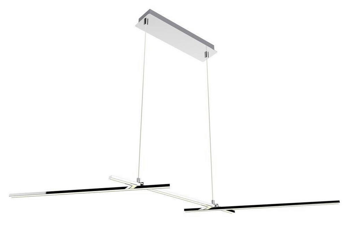 Led-pendelleuchte A0021-330 Thasos - Chromfarben, Design, Metall (103/23/120cm)