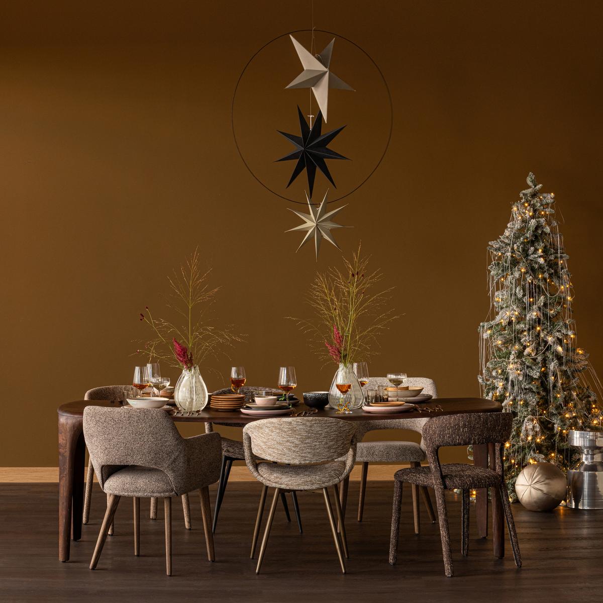 ESSTISCH Fiore Dunkelbraun L: 230cm - Dunkelbraun, MODERN, Holz (230/95/76cm) - Livetastic