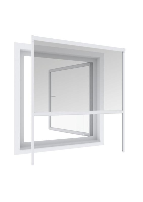 Fliegengitter 160x160 Cm Weiß Kürzbar - Weiß, Basics (160/160cm)