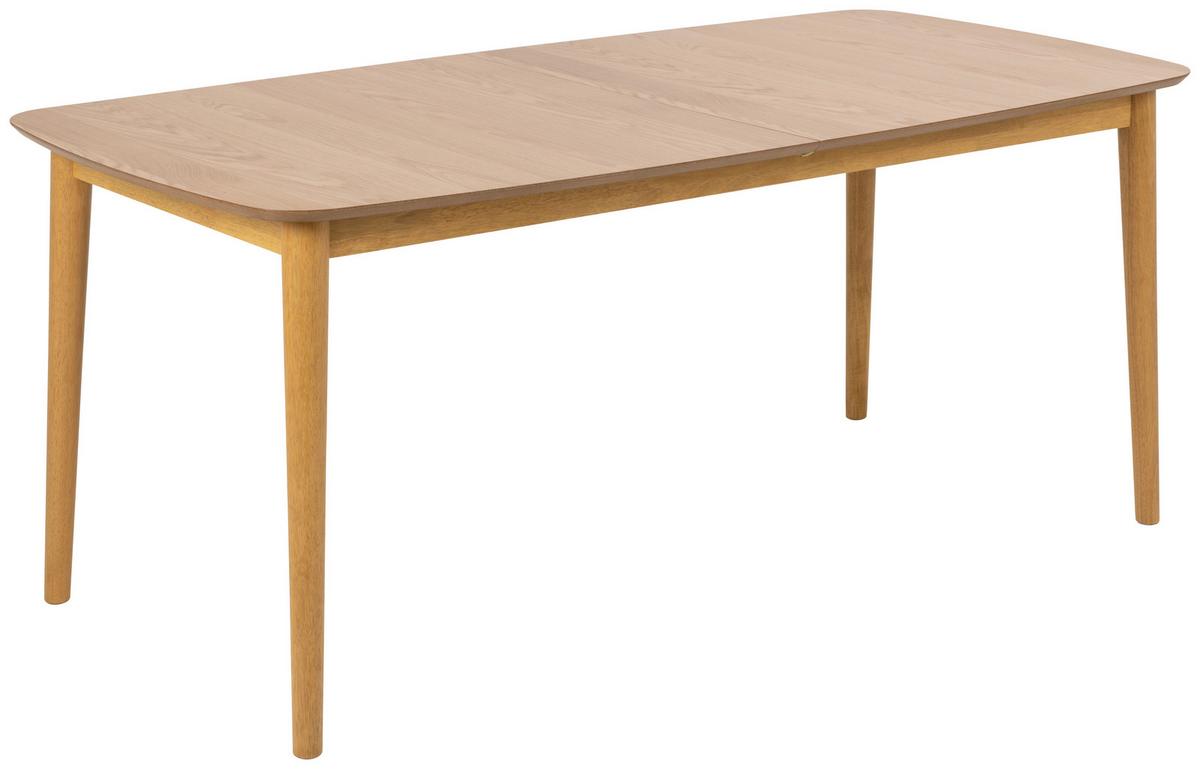 Jídelní výsuvný stůl MONTREUX dub dyha 180-219x90cm - barvy dubu/přírodní barvy, Moderní, dřevo/kompozitní dřevo (180-219/75/90cm) - MID.YOU