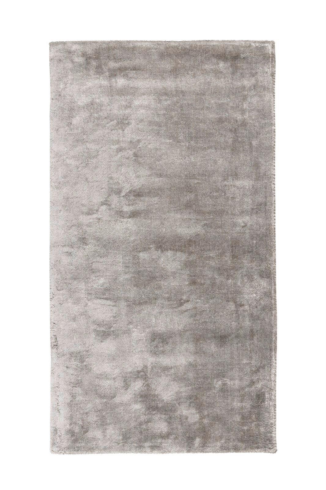 Teppich Village 125 Silberfarben, 80x150 cm - Silberfarben, KONVENTIONELL, Textil (80/150cm) - Kayoom