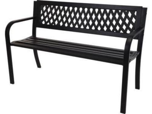 Kerti Pad Bench - fém (119/75/50cm) - Mömax