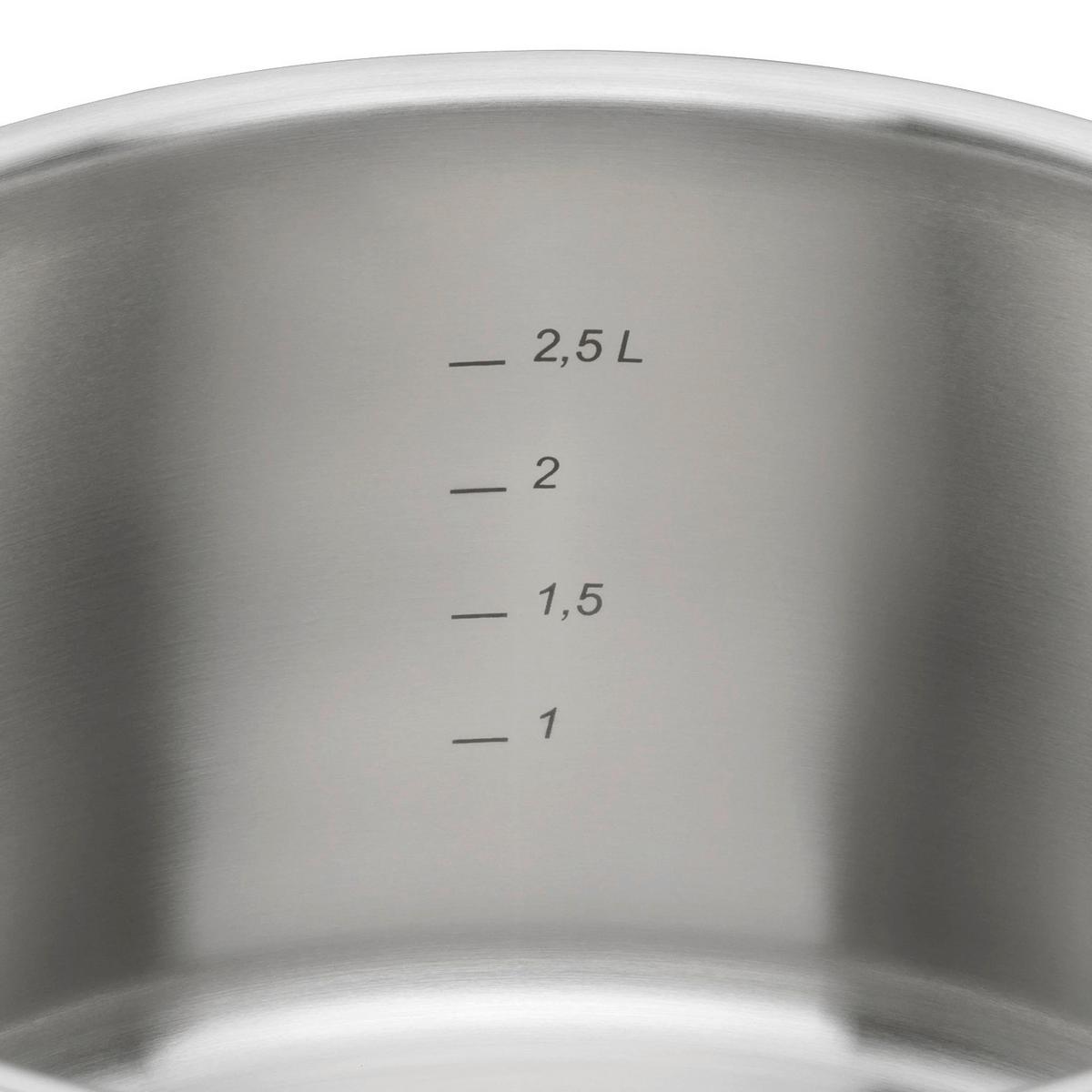 KOCHTOPFSET EXTRA-COOK - Edelstahlfarben, Basics, Metall - Silit