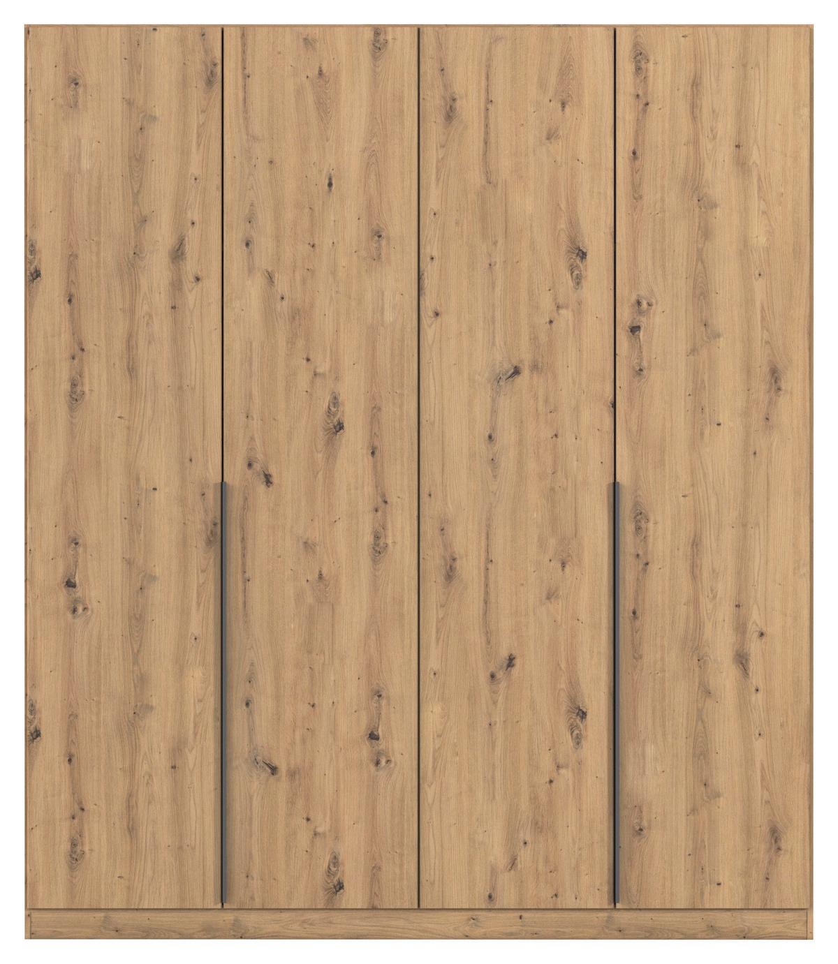 Drehtürenschrank Alabama Eiche Dekor B: 181 Cm - Eiche Artisan, MODERN, Holzwerkstoff (181/229/54cm) - Rauch Möbel
