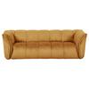 Bigsofa Sabea Orange B: 220 cm - Schwarz/Orange, KONVENTIONELL, Textil (220/67/106cm) - MID.YOU