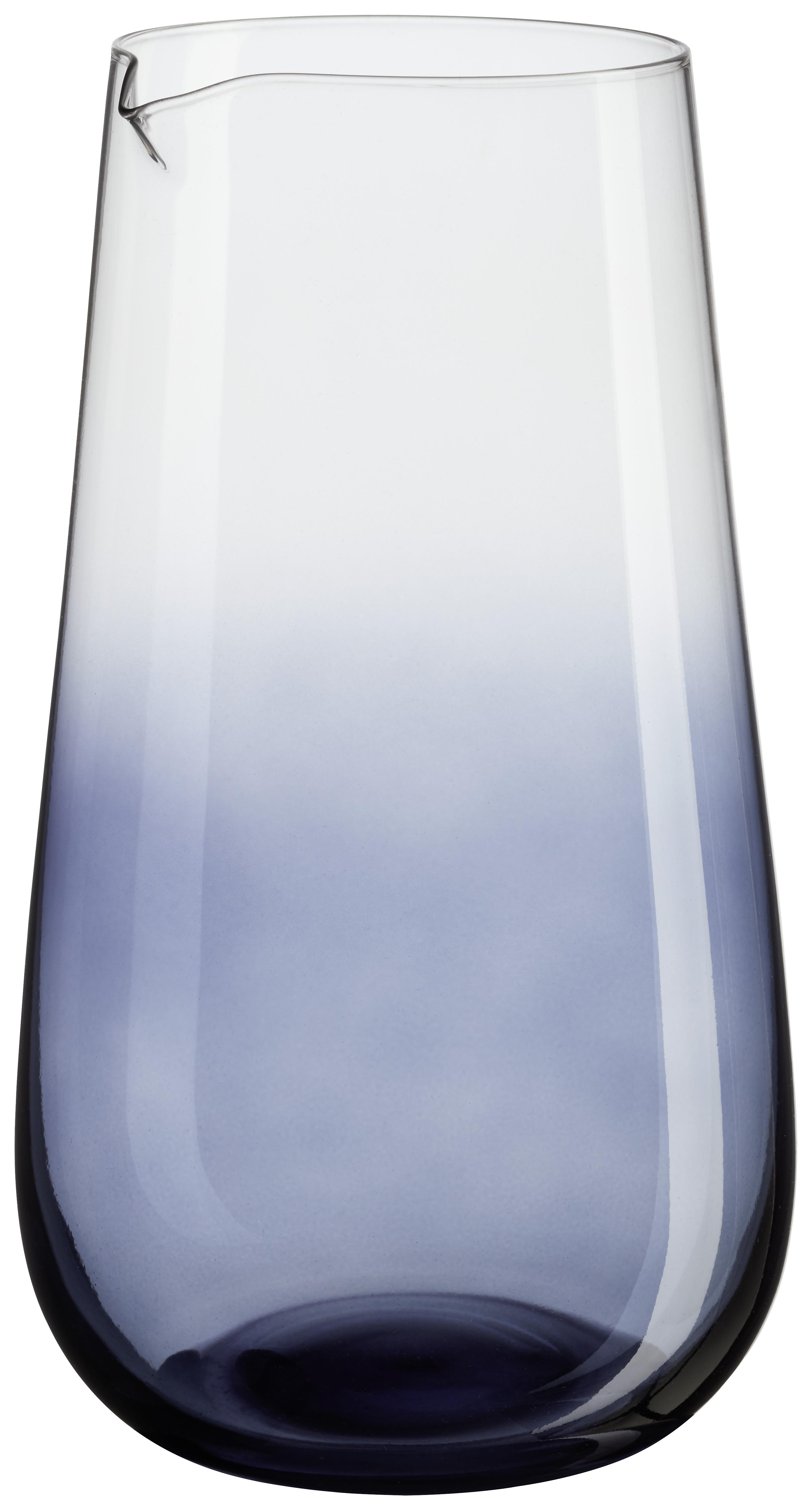 Karafa Lime Affaire - čierna/číre, Štýlový, sklo (20cm) - Premium Living