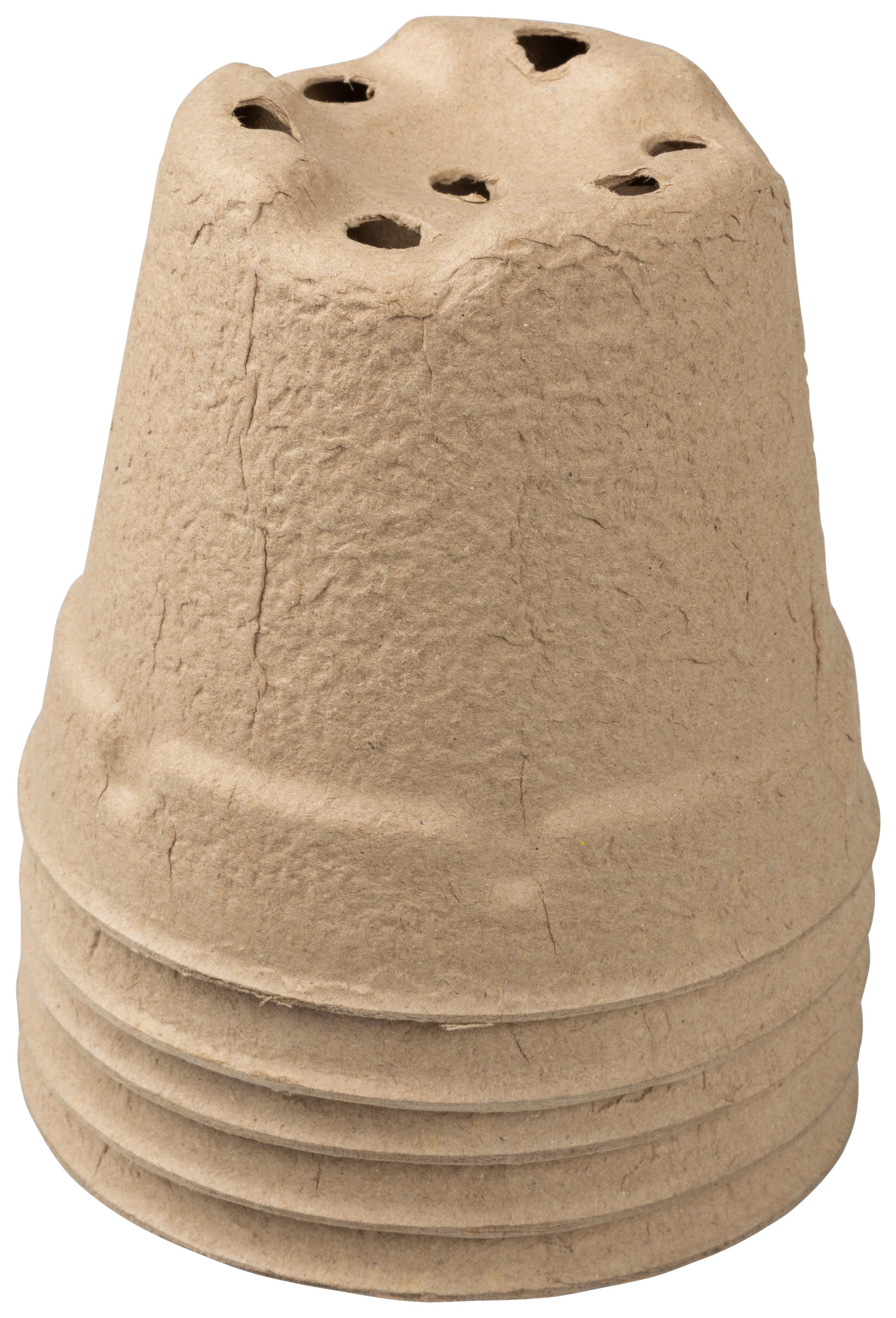Anzuchttopf 07749 Anzucht-Toepfe 11,5cm - Braun, Basics, Papier (11,5/14/11,5cm) - Windhager