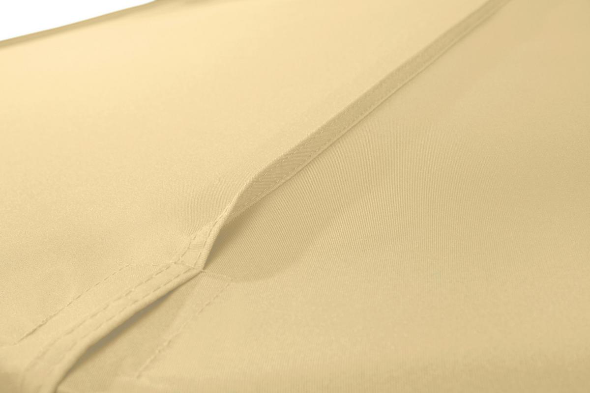 Sonnenschirm Jumbo Natur - Silberfarben/Naturfarben, Basics, Textil/Metall (300/275/300cm) - Schneider