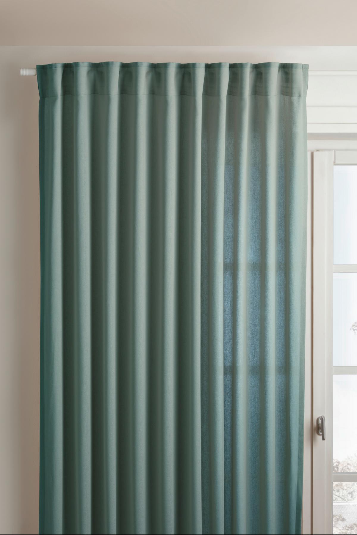 Hotový závěs Sila, 140/255cm, zelená - zelená, Moderní, textil (140/255cm) - Modern Living