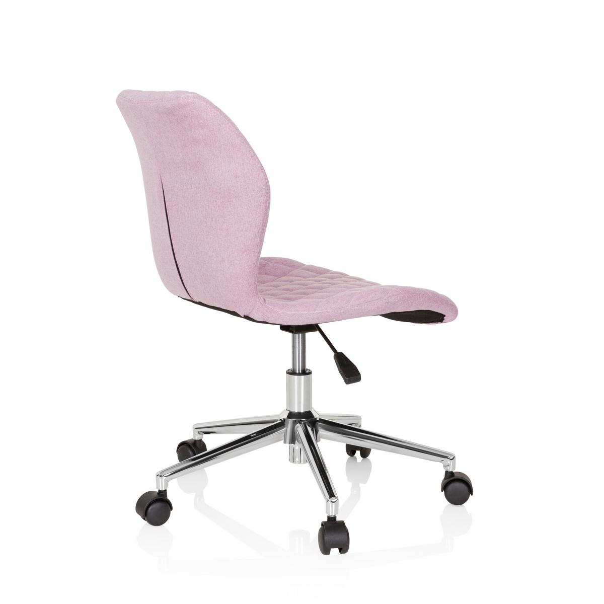 Jugenddrehstuhl Joy II Rosa - Rosa, Basics, Kunststoff/Textil (47/73-83/43cm) - MID.YOU