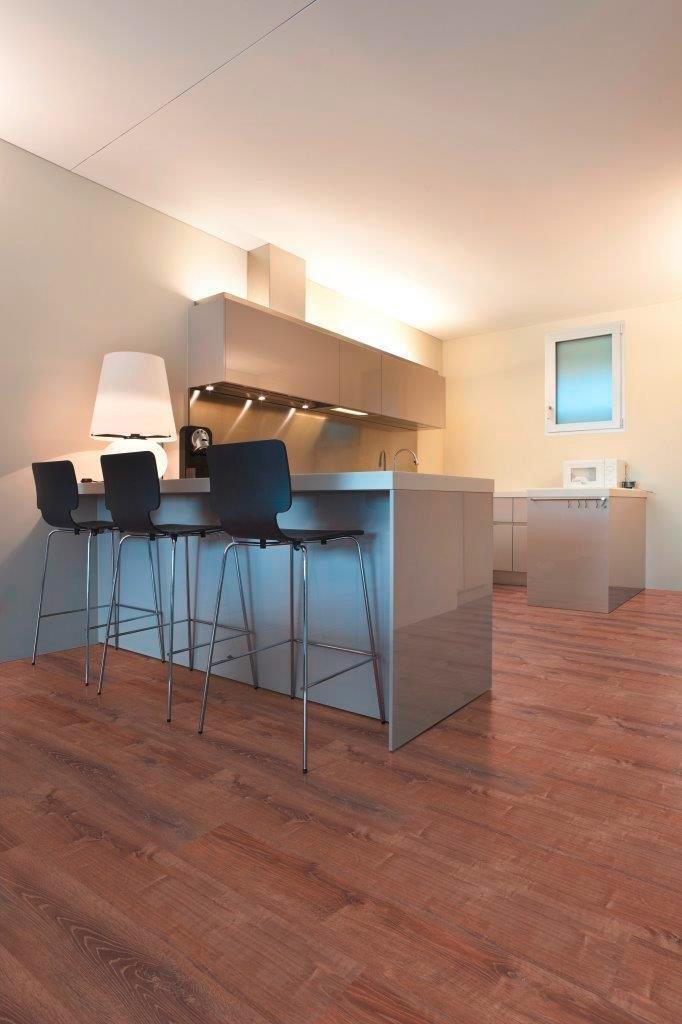 Designboden Eichefarben Stärke 5mm - Eichefarben, Basics, Kunststoff (121/22/0,5cm)