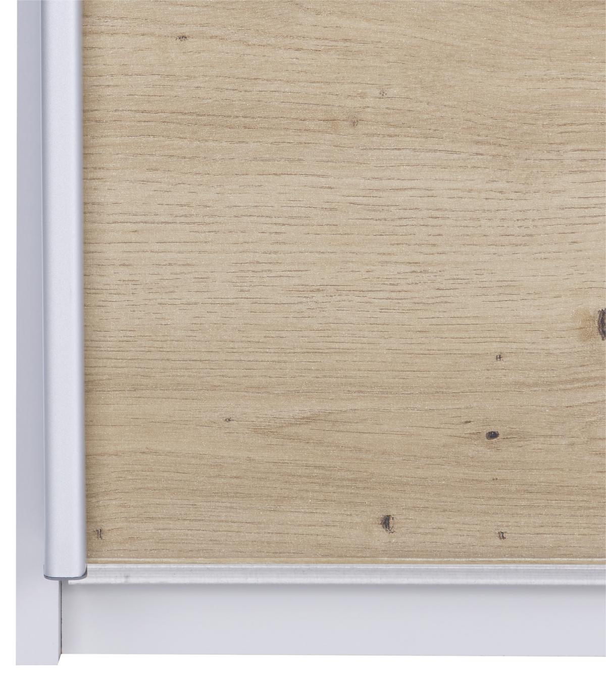 Skříň S Posuvnými Dveřmi Feldkirch 8, 181/229 Cm - šedá/barvy dubu, Moderní, kov/kompozitní dřevo (181/229/62cm)