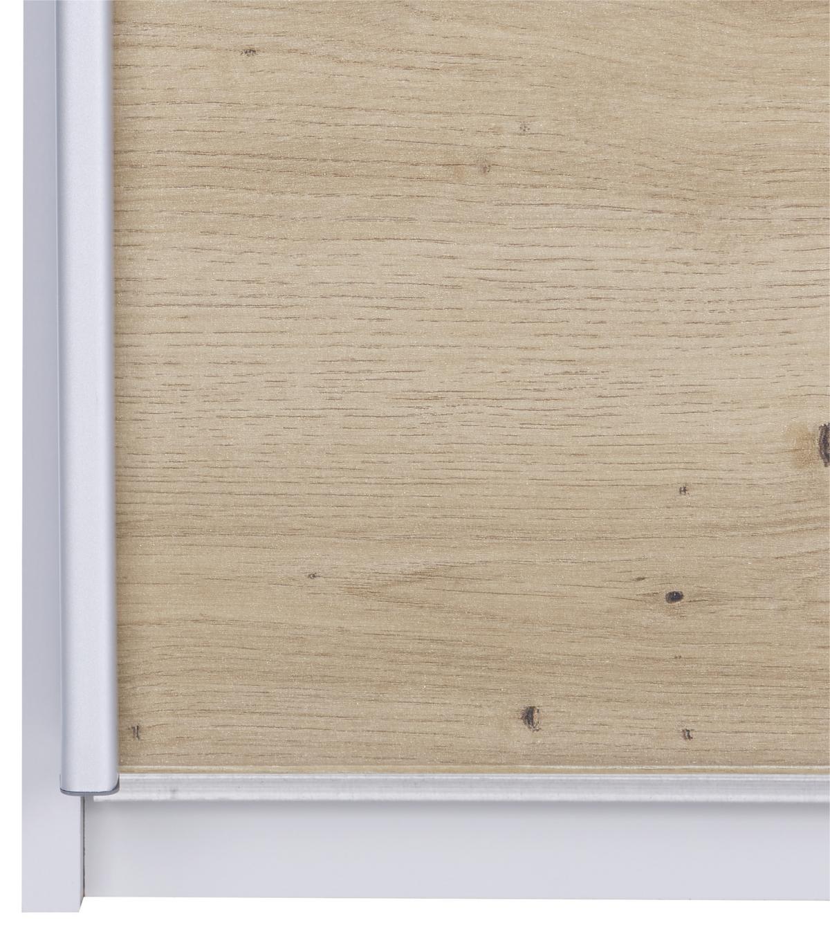 Schwebetürenschrank 226 cm Feldkirch 8, Grau/Eiche Dekor - Eichefarben/Grau, MODERN, Holzwerkstoff (226/210/62cm)