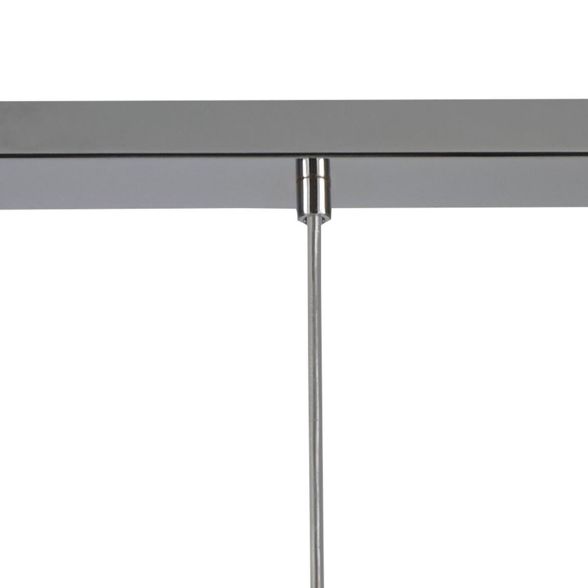 Hängeleuchte Balls H: 150 cm 3-Flammig, höhenverstellbar - Chromfarben, KONVENTIONELL, Glas/Metall (86/20/150cm)