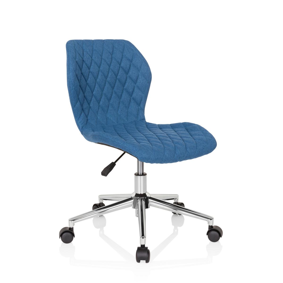 Jugenddrehstuhl Joy Ii Blau - Blau, Basics, Kunststoff/Textil (47/73-83/43cm) - MID.YOU