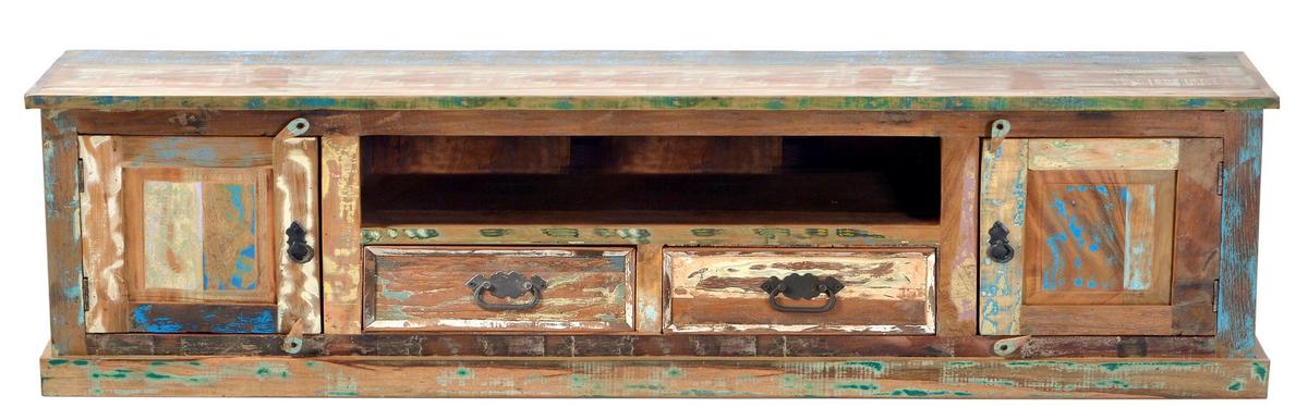 LOWBOARD Multicolor B: 200cm - Multicolor, Design, Holz (200/55/40cm) - MID.YOU