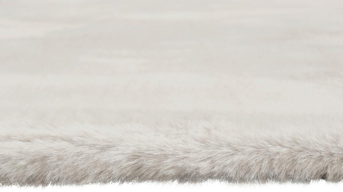 Hochflorteppich Alice Hellgrau 70x140 Cm - Greige, KONVENTIONELL, Textil (70/140cm) - Esprit