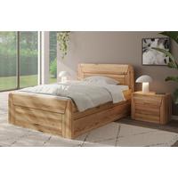 Bett Zeno Naturfarben /Wildeiche 100x200cm - Wildeiche/Naturfarben, MODERN, Holz (100/200cm) - MID.YOU