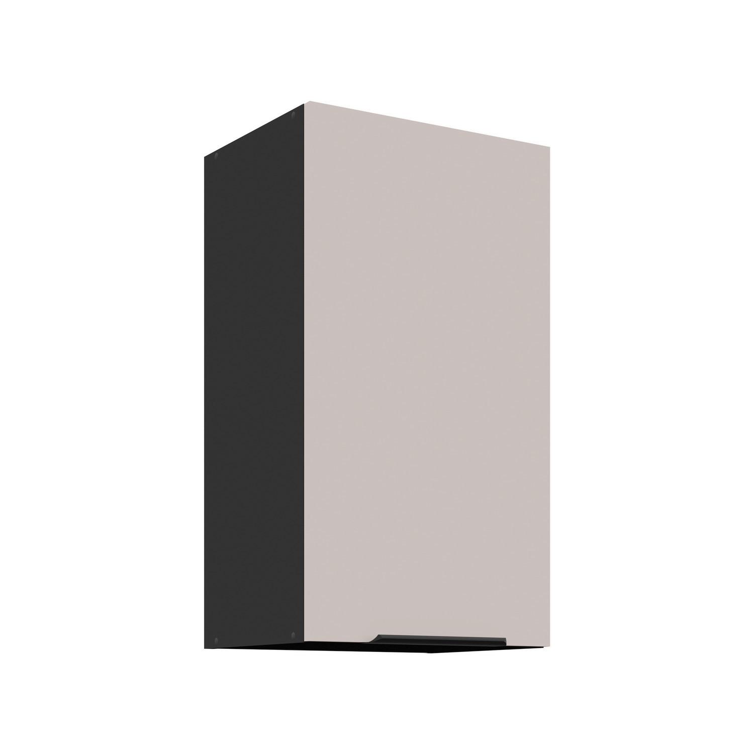 Konyhai Faliszekrény Arona 40/71,5cm - bézs/fekete, Modern, faalapú anyag (40/71,5/31cm)