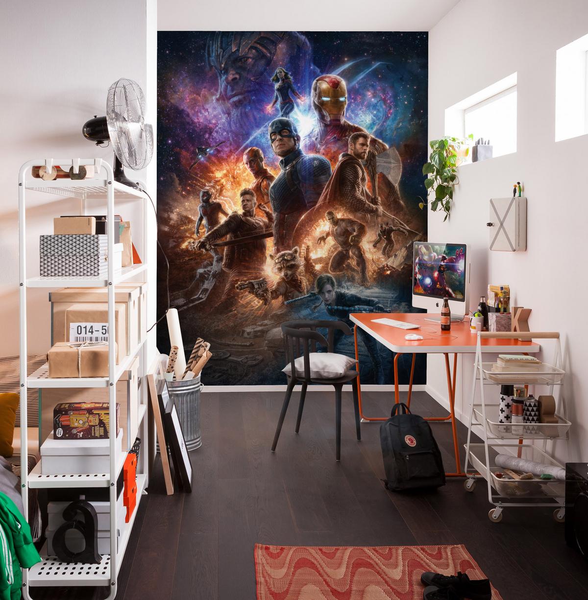 Fototapete Avengers Battle Of Worlds - Multicolor, Trend, Textil (200/280cm)