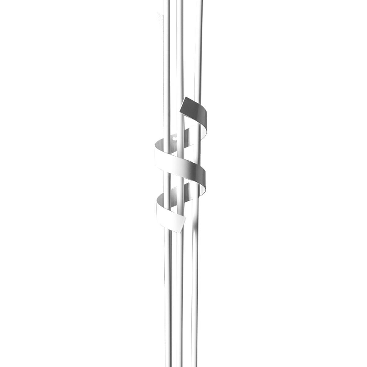 Stehleuchte 4812/Ptb - Weiß, Design, Metall (55/190cm)