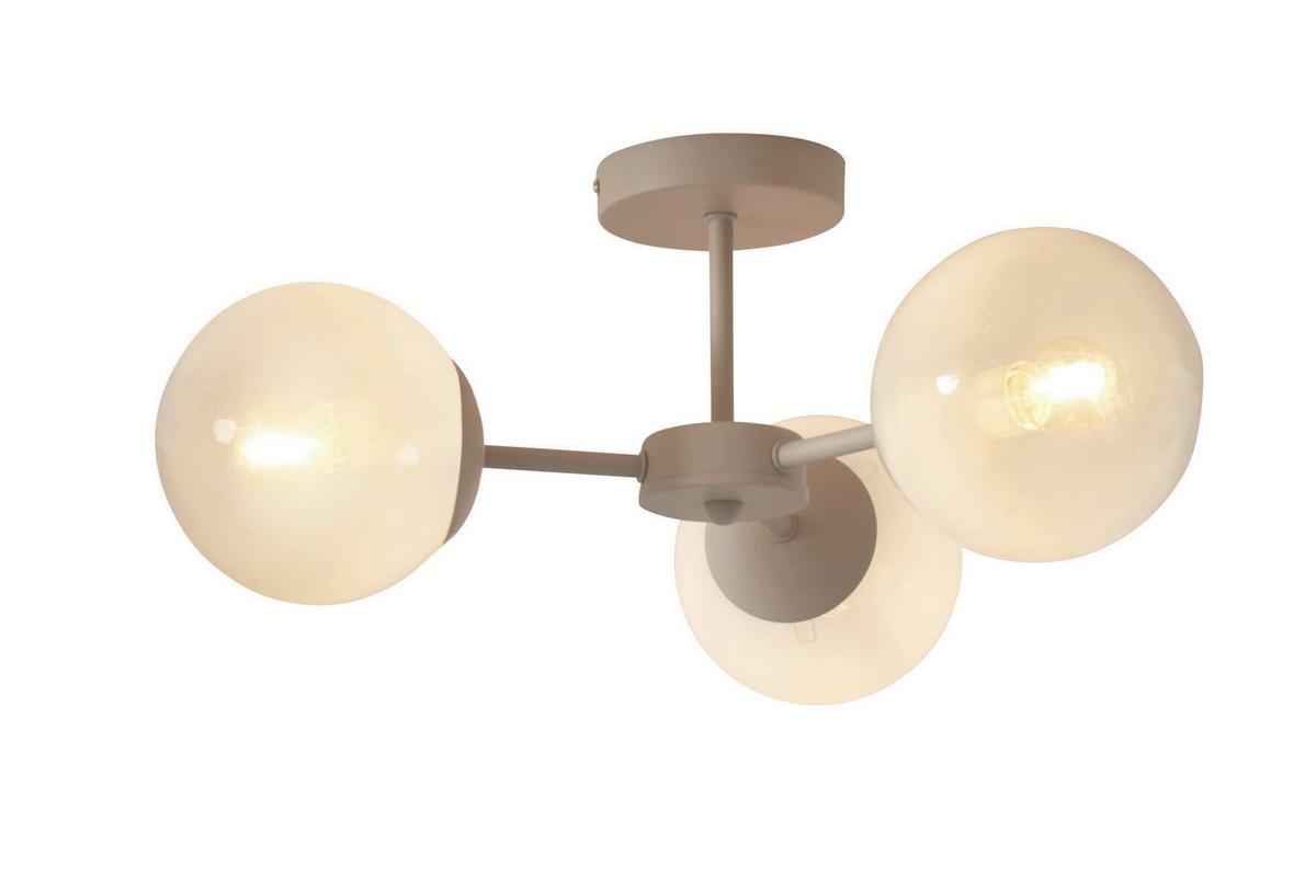 Hängeleuchte Aspen/c3/w - Weiß, Trend, Glas (54/22,5cm) - It's about Romi