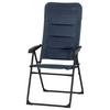 Campingstuhl Klappbar Mit Arlehnen Dunkelblau Premium - Anthrazit/Dunkelblau, KONVENTIONELL, Textil/Metall (71/118/59cm) - Siena Garden