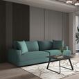Megasofa Pelle-Megasofa - Wengefarben/Hellblau, Trend, Textil (261/124cm) - Luca Bessoni