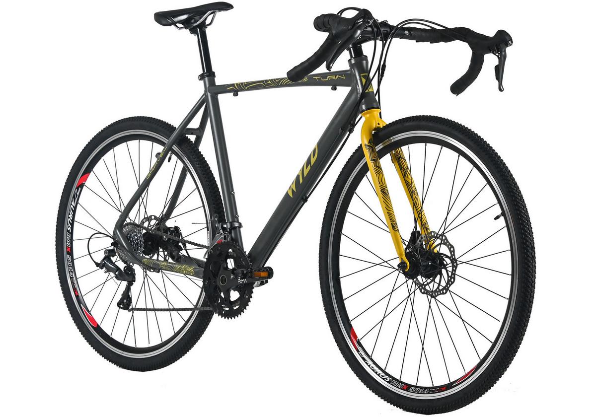 Wyld Gravelbike Turin 28 Zoll Rh 56 Cm - Grau, LIFESTYLE, Metall (25/140/60cm)