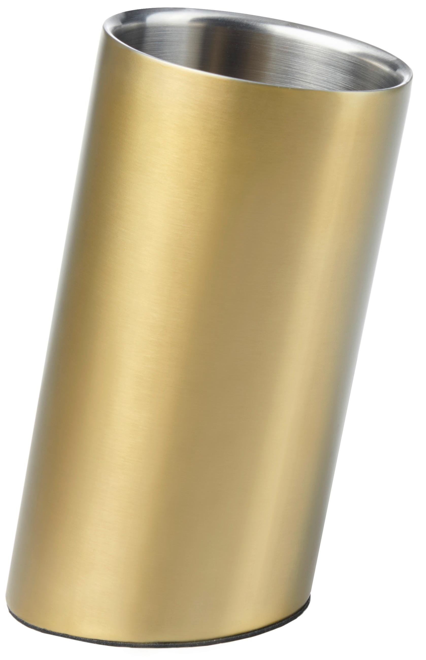Chladič Na Víno Glamour - barvy zlata, Moderní, kov/plast (12/23,5cm) - Premium Living