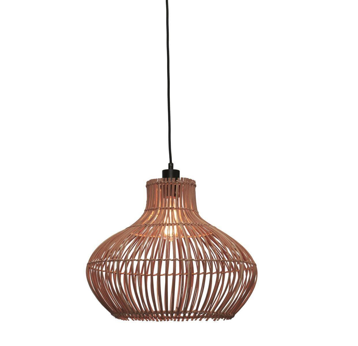 Hängeleuchte Kalahari Naturfarben B: 42 cm - Naturfarben, Trend (42/42/35cm) - Good & Mojo