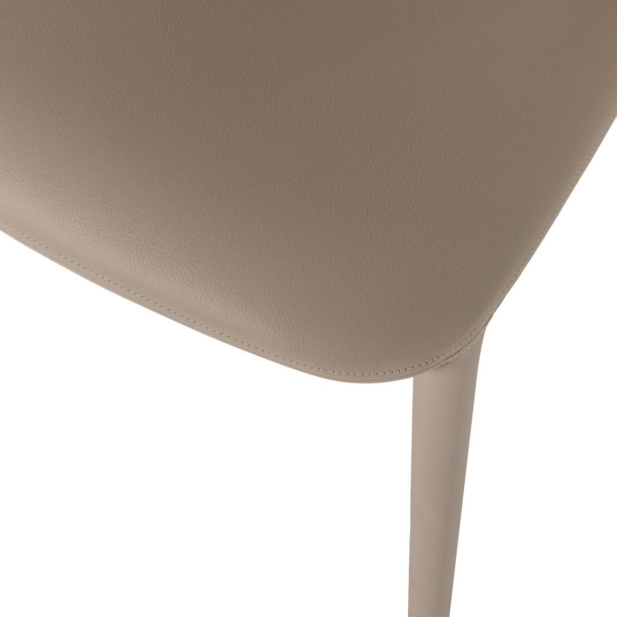 Stuhl-Set Noble Sand/Hellbraun B: 51cm - Sandfarben/Hellbraun, MODERN, Kunststoff/Textil (51/76/56cm) - Livetastic