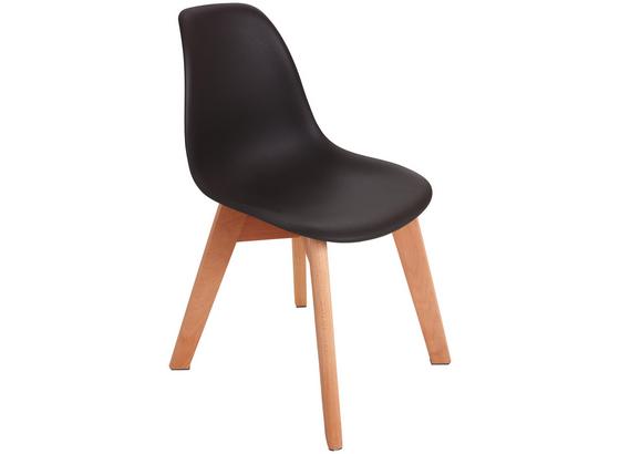 Kinderstuhl Bambino Grau - Buchefarben/Grau, MODERN, Holz/Kunststoff (30,5/57/36cm) - Ombra Kinderstuhl Bambino Grau - Buchefarben/Grau, MODERN, Holz/Kunststoff (30,5/57/36cm) - Ombra